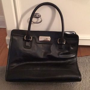Cole Haan black bag, large, good for office job